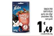 Offerta per Purina - Felix Snack Per Gatti a 1,49€ in Conad