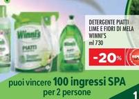 Offerta per Winni's - Detergente Piatti Lime E Fiori Di Mela  in Bennet