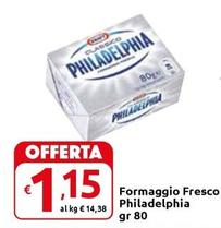 Offerta per Philadelphia - Formaggio Fresco a 1,15€ in Carrefour Express
