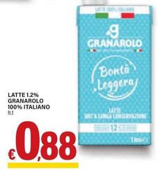 Offerta per Granarolo - Latte 1.2% 100% Italiano a 0,88€ in ARD Discount