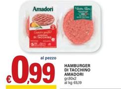 Offerta per Amadori - Hamburger Di Tacchino a 0,99€ in ARD Discount