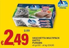 Offerta per Purams - Vaschetta Multipack Gatto a 2,49€ in ARD Discount