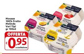 Offerta per Melinda - Mousse 100% Frutta a 0,95€ in Carrefour Market