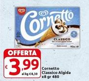 Offerta per Algida - Cornetto Classico a 3,99€ in Carrefour Market