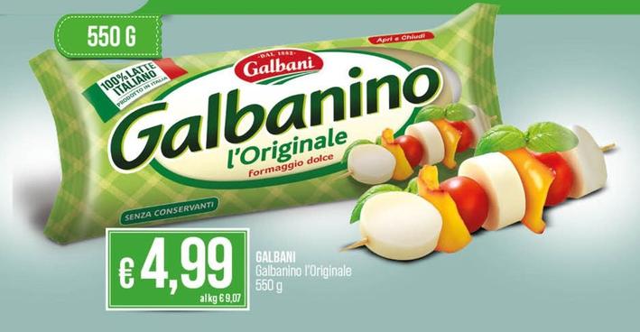 Offerta per Galbani - Galbanino L'Originale a 4,99€ in Coop