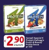 Offerta per Kelloggs - Cereali Special K Protein Frutti Di Bosco/Frutta Secca a 2,9€ in Carrefour Market Superstore