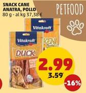 Offerta per Vitakraft - Snack Cane Anatra, Pollo a 2,99€ in PENNY