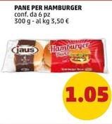 Offerta per Jaus - Pane Per Hamburger a 1,05€ in PENNY