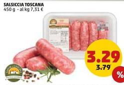 Offerta per Sapor Di Cascina - Salsiccia Toscana a 3,29€ in PENNY