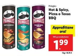Offerta per Pringles - Hot & Spicy, Pizza O Texas BBQ a 1,99€ in Lidl