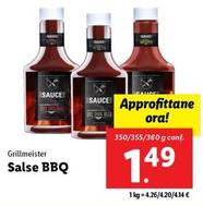 Offerta per Grillmeister - Salse BBQ a 1,49€ in Lidl