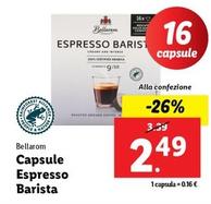 Offerta per Bellarom - Capsule Espresso Barista a 2,49€ in Lidl