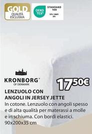 Offerta per Lenzuola a 17,5€ in JYSK