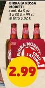 Offerta per Moretti - Birra La Rossa a 2,99€ in PENNY