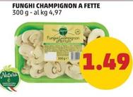 Offerta per Natura È - Funghi Champignon A Fette a 1,49€ in PENNY