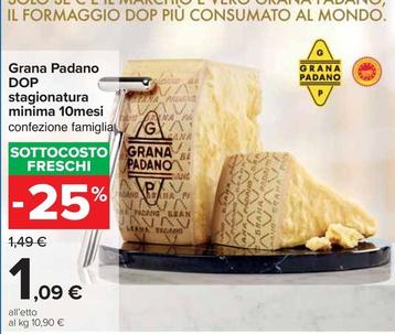 Offerta per Grana Padano DOP a 1,09€ in Carrefour Ipermercati