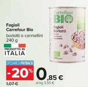 Offerta per Carrefour - Fagioli Bio a 0,85€ in Carrefour Ipermercati
