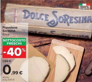 Offerta per Latteria Soresina - Provolone a 0,99€ in Carrefour Ipermercati
