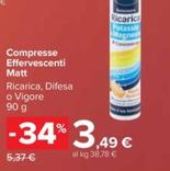 Offerta per Matt - Compresse Effervescenti a 3,49€ in Carrefour Market