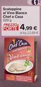 Offerta per Lo Chef A Casa - Scaloppine Al Vino Bianco a 4,99€ in Carrefour Market