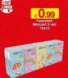 Offerta per Moncart - Fazzoletti a 0,99€ in Si con Te
