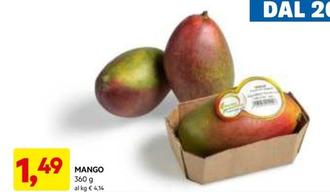 Offerta per Mango a 1,49€ in Dpiu