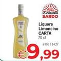 Offerta per Carta - Liquore Limoncino a 9,99€ in Eurospar
