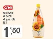 Offerta per Crai - Olio Di Semi Di Girasole a 1,5€ in Crai