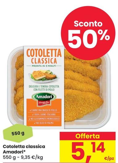 Offerta per Amadori - Cotoletta Classica a 5,14€ in Despar