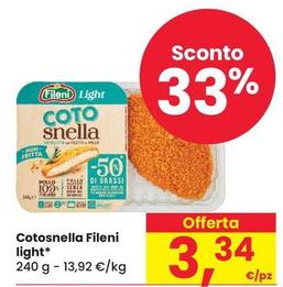 Offerta per Fileni - Cotosnella Light a 3,34€ in Despar