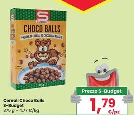 Offerta per S budget - Cereali Choco Balls a 1,79€ in Eurospar