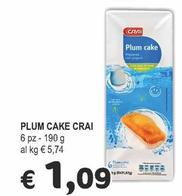Offerta per Crai - Plum Cake a 1,09€ in Crai