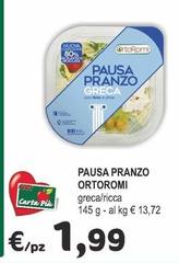 Offerta per  Ortoromi - Pausa Pranzo a 1,99€ in Crai