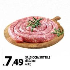 Offerta per Salsiccia Sottile a 7,49€ in Carrefour Ipermercati