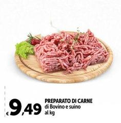 Offerta per Preparato Di Carne Di Bovino E Suino a 9,49€ in Carrefour Ipermercati