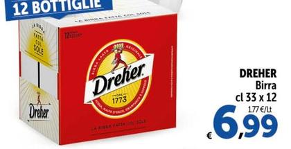 Offerta per Dreher - Birra a 6,99€ in Carrefour Ipermercati