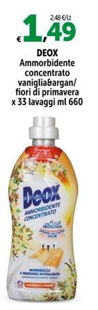 Offerta per Deox - Ammorbidente Concentrato Vaniglia&Argan a 1,49€ in Carrefour Express