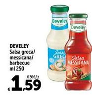 Offerta per Develey - Salsa Greca/ Messicana/ Barbecue a 1,59€ in Carrefour Express