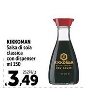 Offerta per Kikkoman - Salsa Di Soia Classica Con Dispenser a 3,49€ in Carrefour Express
