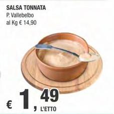 Offerta per  P.Vallebelbo - Salsa Tonnata a 1,49€ in Crai