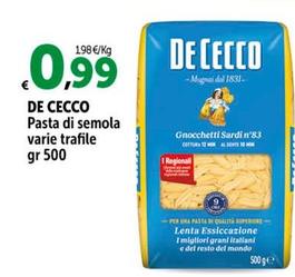 Offerta per De Cecco - Pasta Di Semola a 0,99€ in Carrefour Express