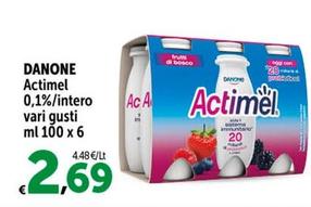 Offerta per Danone - Actimel 0,1%/Intero a 2,69€ in Carrefour Express