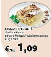 Offerta per Lasagne Specialità a 1,09€ in Crai