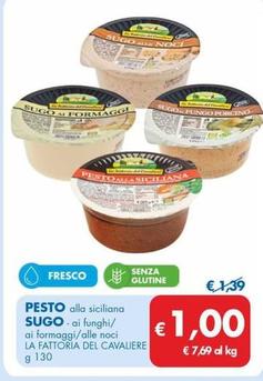 Offerta per La Fattoria del cavaliere - Pesto/Sugo a 1€ in MD