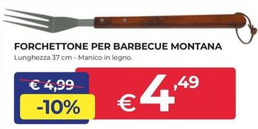 Offerta per Forchettone Per Barbecue Montana a 4,49€ in Progress