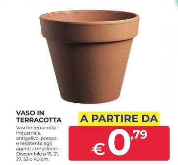 Offerta per Vaso In Terracotta a 0,79€ in Progress