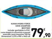 Offerta per Bestway - Kayak Hydro Force Cove Champion a 79,9€ in Spazio Conad