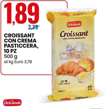 Offerta per Croissant a 1,89€ in Eurospin
