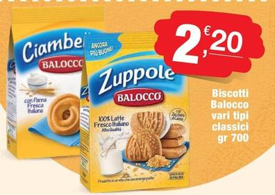Offerta per Balocco - Biscotti a 2,2€ in Crai