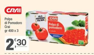 Offerta per Crai - Polpa Di Pomodoro a 2,3€ in Crai